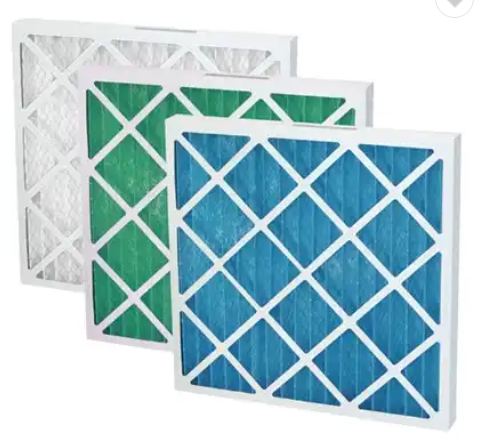 Dirkbiel Primary Pleated Panel Air Filter With Cardboard Frame G4 